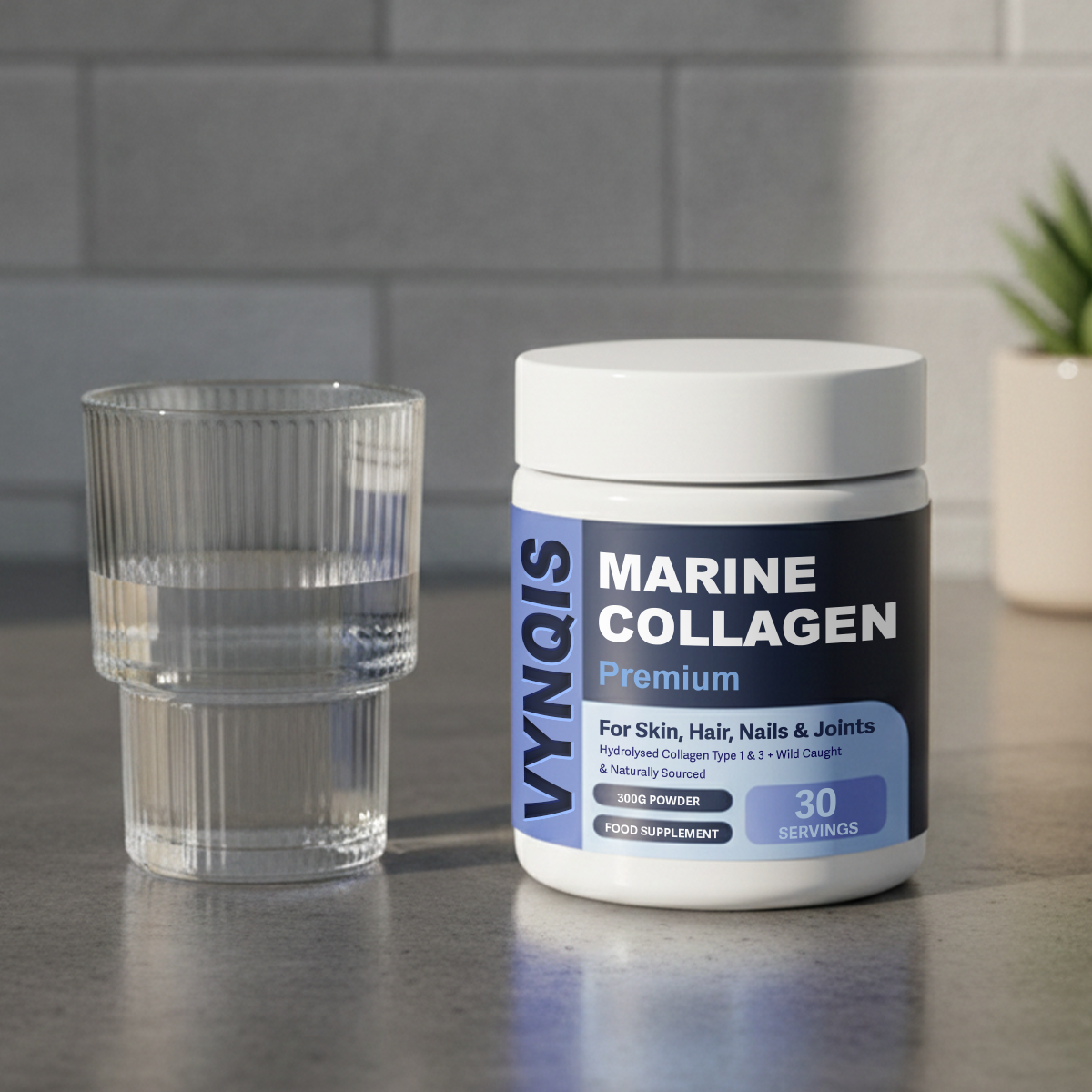 VYNQIS Premium Marine Collagen Powder 10,000mg